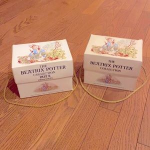 1980s Beatrix Potter collection. Box 1- 1-12, Box 2-13-23.